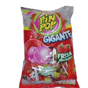 Chupa-Chups PinPop Fresa x48 Pack
