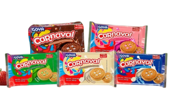 galletas-carnaval Galletas Dulces v/Sabores x48 Pack