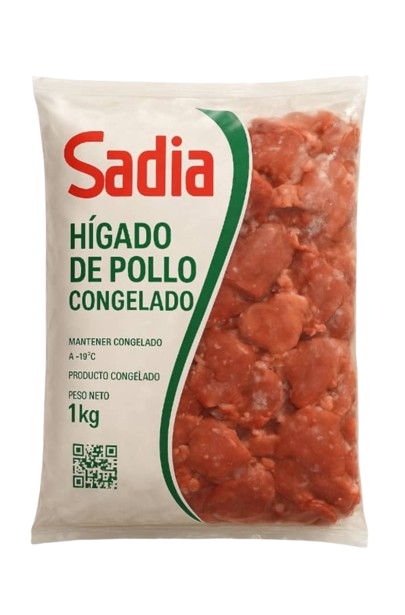 Higado de Pollo congelado 1Kg