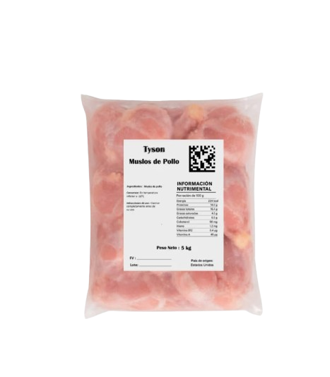 Pollo Congelado Muslo 11Lb