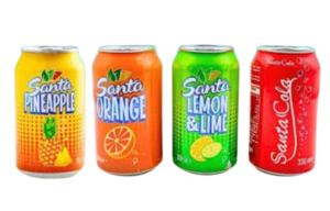 Refresco Enlatado SANTA v/Sabores