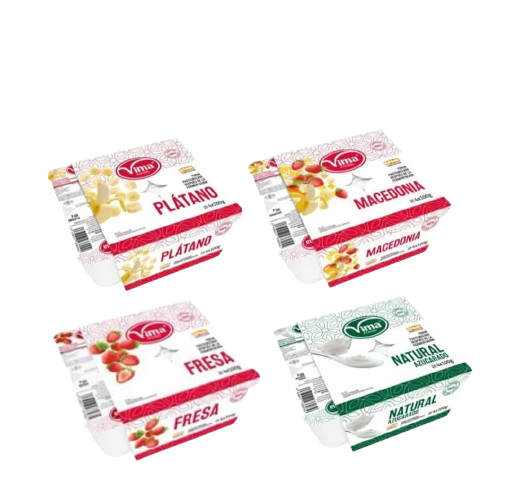 Yogurt v/Sabores x4 Pack